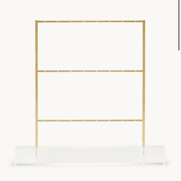 Kendra Scott Earring Ladder Jewelry Stand in Antique Brass - Picture 1 of 5
